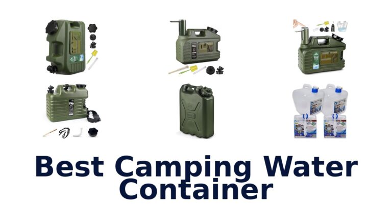 Best Camping Water Containers: Top 10 Picks best camping water container