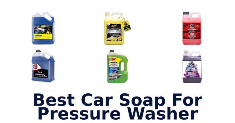 best car soap for pressure washer