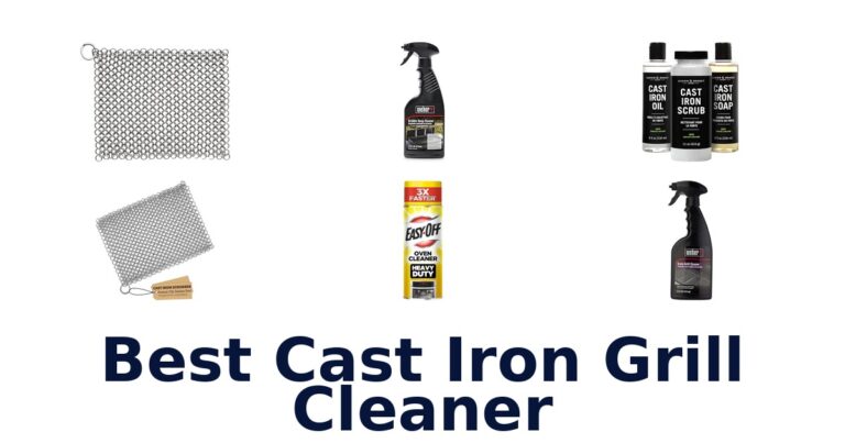 Best Cast Iron Grill Cleaners: Top 10 Picks best cast iron grill cleaner