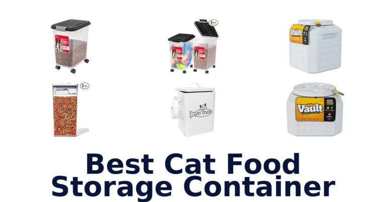 Best Cat Food Storage Containers: Top 10 Picks best cat food storage container