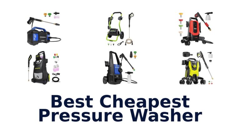 best cheapest pressure washer
