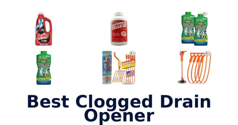 Best Clogged Drain Openers: Top 10 Picks best clogged drain opener