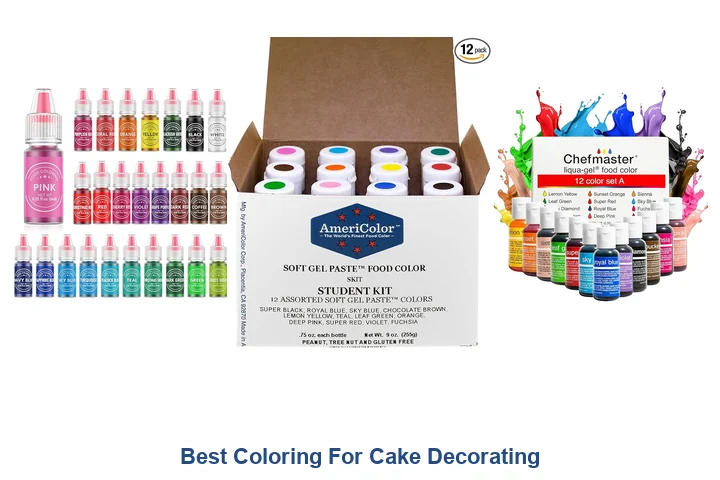Best Coloring For Cake Decorating: Top Picks Best Coloring For Cake Decorating