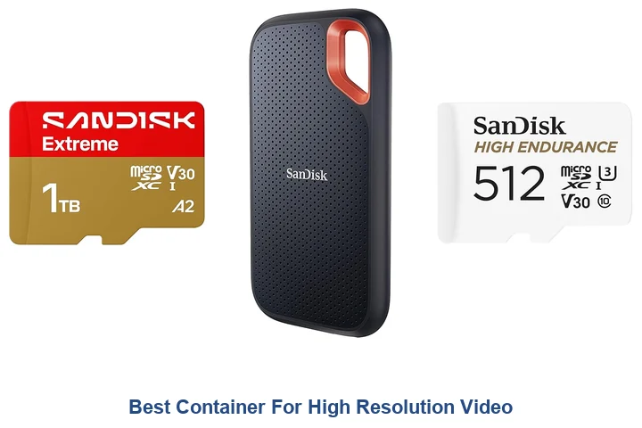 Best Container for High Resolution Video Models Best Container For High Resolution Video