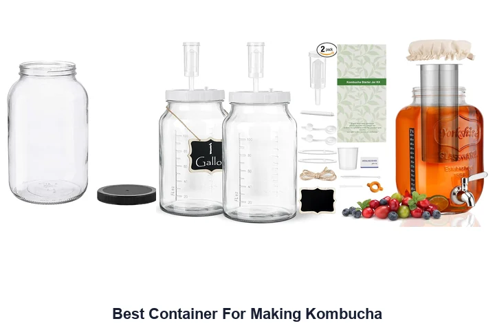 Best Container For Making Kombucha: Top Picks Best Container For Making Kombucha