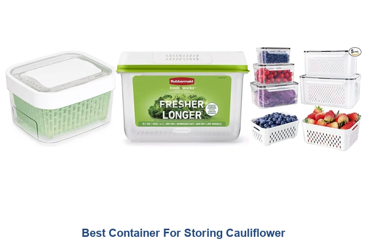 Best Cauliflower Containers: Top Picks in 2026 Best Container For Storing Cauliflower