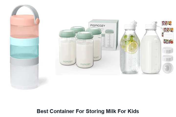 Best Container For Storing Milk For Kids: Top Picks Best Container For Storing Milk For Kids