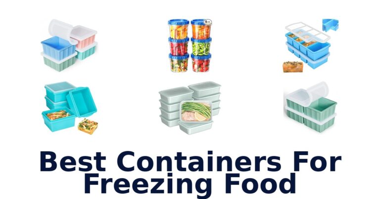 BEST Containers for Freezing Food: Top 10 Picks best containers for freezing food