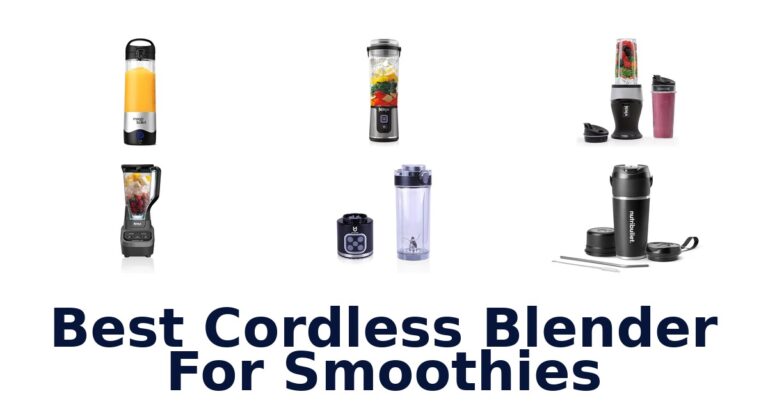 Best Cordless Blenders for Smoothies: Top Picks! best cordless blender for smoothies