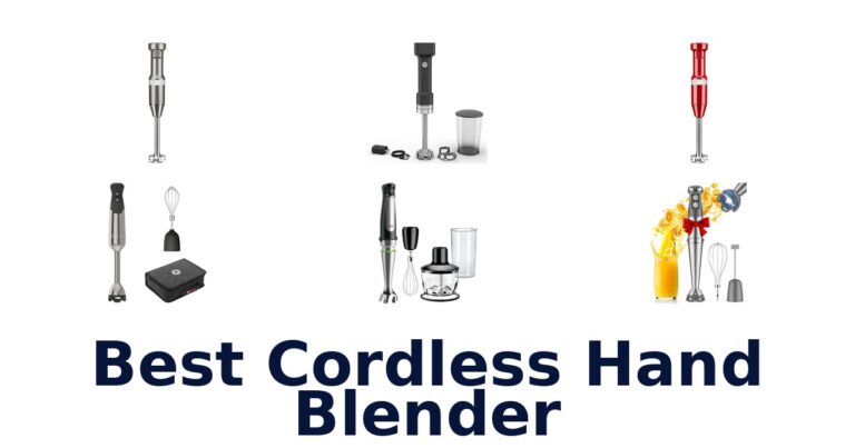 BEST Cordless Hand Blenders: Top 10 Picks best cordless hand blender