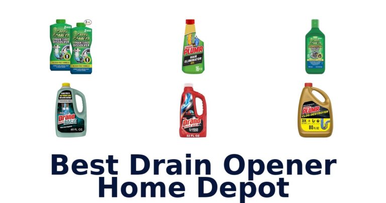 Home Depot’s Best Drain Openers: Top 10 Picks best drain opener home depot