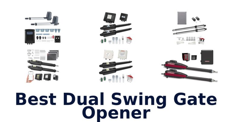 best dual swing gate opener