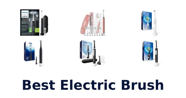 Top 10 Best Electric Brushes—Brush Better! best electric brush