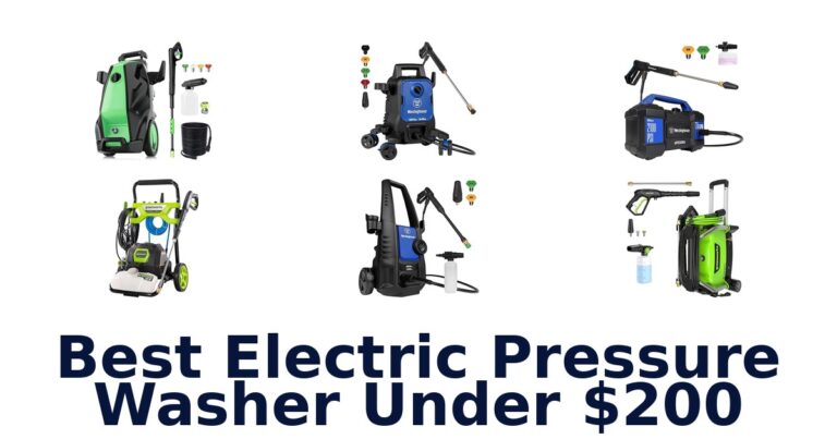 best electric pressure washer under $200