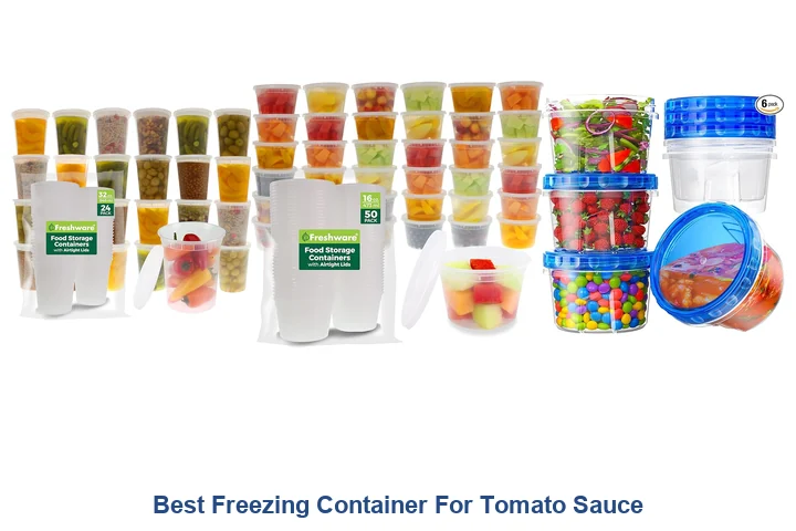 Best Freezing Container For Tomato Sauce: Top Picks Best Freezing Container For Tomato Sauce