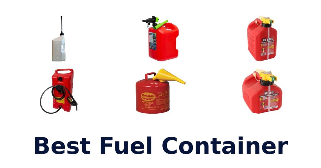 Best Fuel Containers: Top 10 Picks - Sabor Mexicana