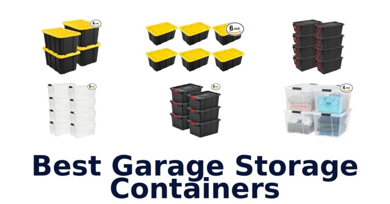 Best Garage Storage Containers: Top 10 Picks best garage storage containers