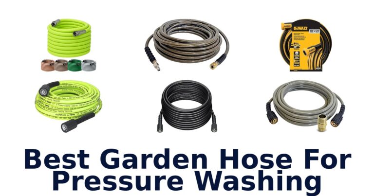best garden hose for pressure washing