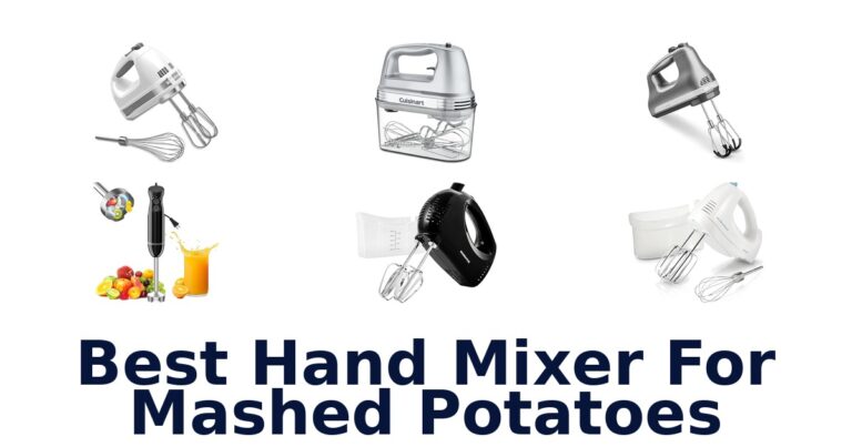 best hand mixer for mashed potatoes
