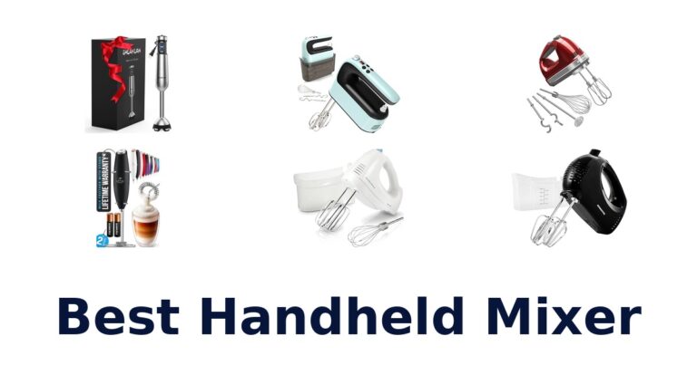 Best Handheld Mixers: Top 10 Picks to Elevate Baking best handheld mixer