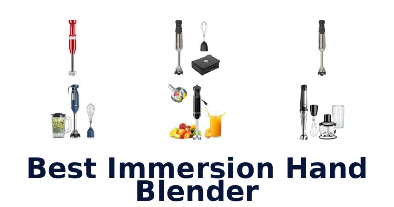 Best Immersion Hand Blenders: Top 10 Picks best immersion hand blender
