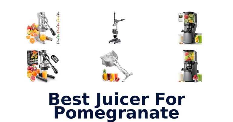 Best Juicer for Pomegranate: Top 10 Picks best juicer for pomegranate