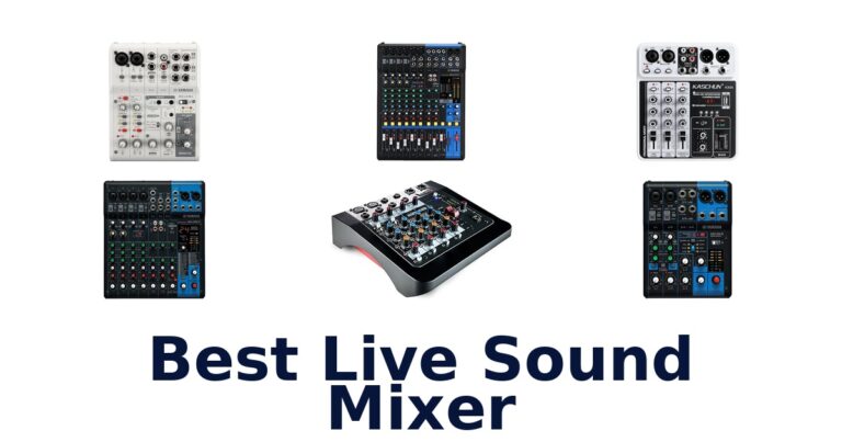 Best Live Sound Mixers: Top 10 Picks best live sound mixer