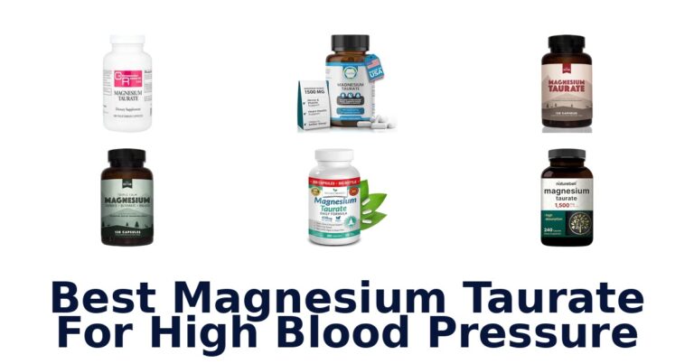 Best Magnesium Taurate for Blood Pressure best magnesium taurate for high blood pressure