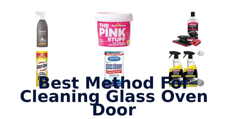 Best Oven Door Cleaning Methods (Top 10 Picks!) best method for cleaning glass oven door