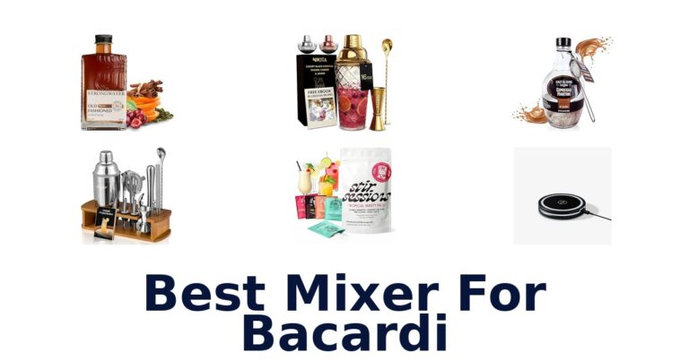 Best Mixers for Bacardi: Top 10 Picks! best mixer for bacardi
