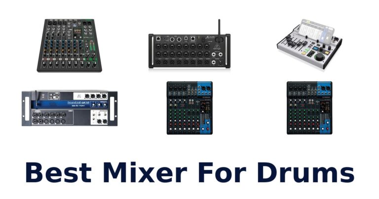 Best Mixer for Drums: Top 10 Picks! best mixer for drums