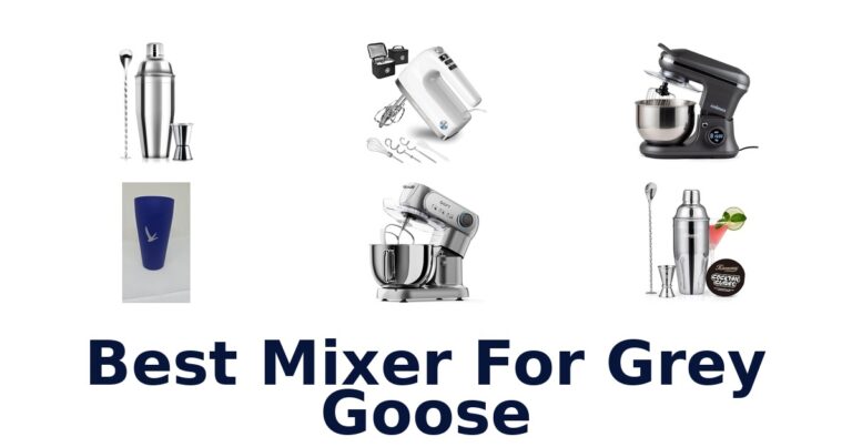BEST Mixers for Grey Goose: Top 10 Picks best mixer for grey goose
