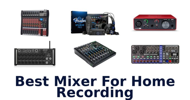 Best Mixers for Home Recording: Top 10 Picks best mixer for home recording