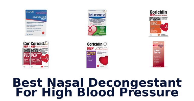 Best Nasal Decongestants for High Blood Pressure best nasal decongestant for high blood pressure