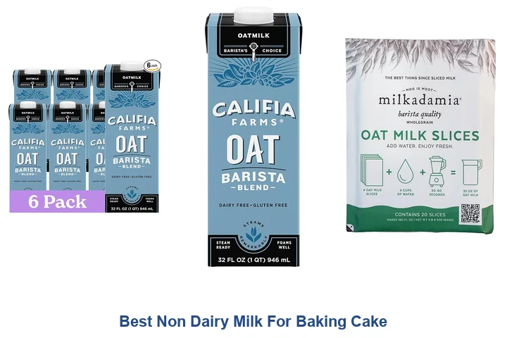 Best Non Dairy Milk For Baking Cake: Top Picks Best Non Dairy Milk For Baking Cake