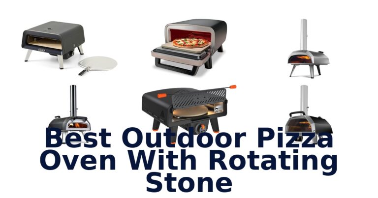 Best Rotating Stone Outdoor Pizza Ovens (Top 10 Picks) best outdoor pizza oven with rotating stone