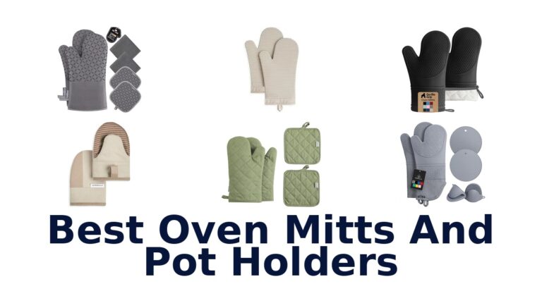 Best Oven Mitts & Pot Holders: Top 10 Picks best oven mitts and pot holders