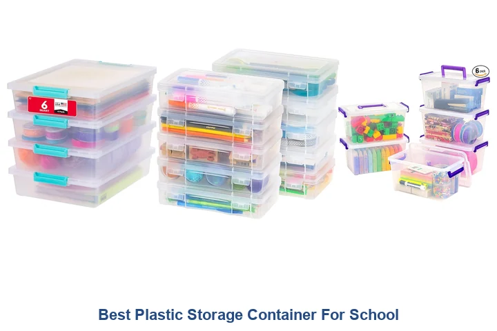 Best Plastic Storage Containers for School Best Plastic Storage Container For School