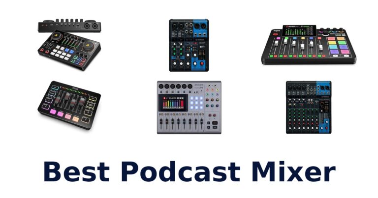 Best Podcast Mixers: Top 10 Picks best podcast mixer