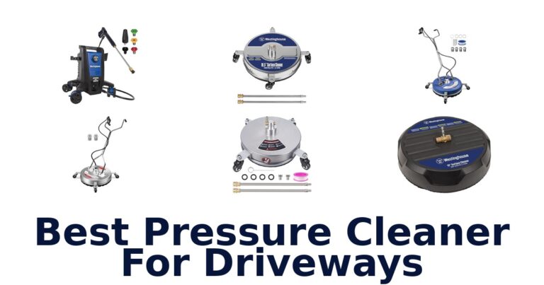 best pressure cleaner for driveways