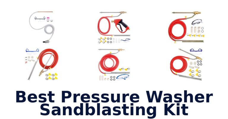 best pressure washer sandblasting kit