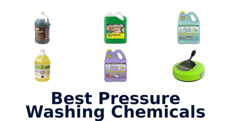 best pressure washing chemicals