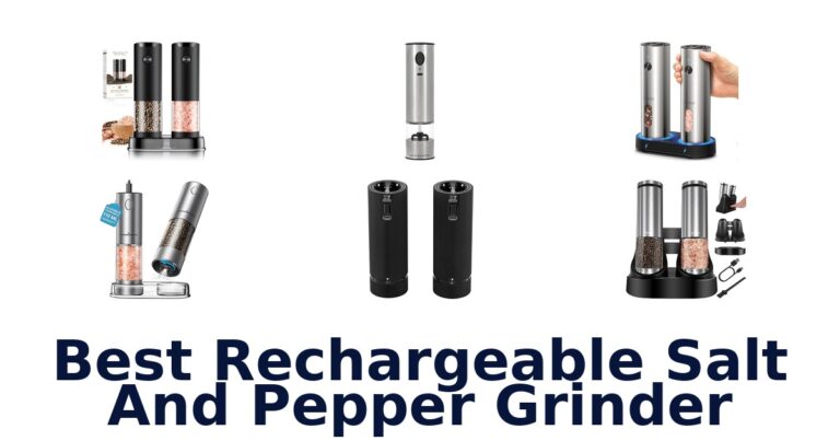 Best Rechargeable Salt Pepper Grinders: Top 10 Picks best rechargeable salt and pepper grinder