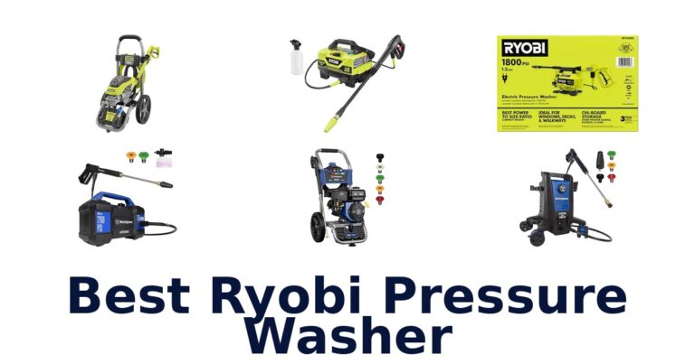 best ryobi pressure washer