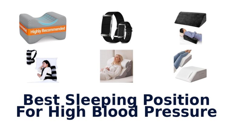 best sleeping position for high blood pressure