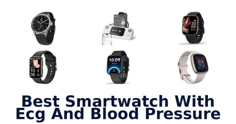 best smartwatch with ecg and blood pressure