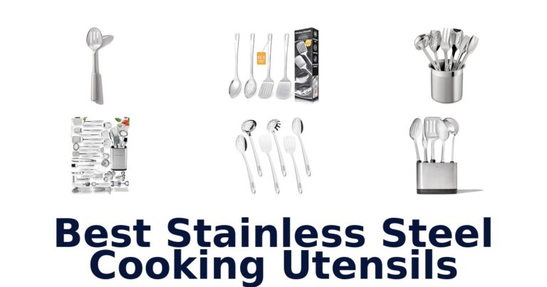 Best Stainless Steel Utensils: Top 10 Picks best stainless steel cooking utensils