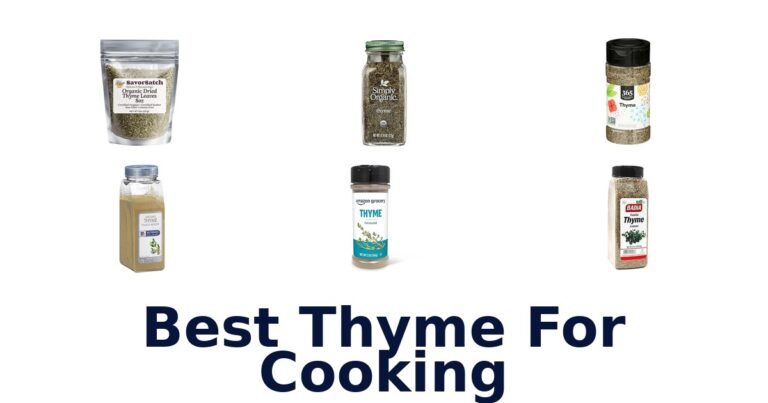 BEST Thyme for Cooking: Top 10 Picks Revealed! best thyme for cooking