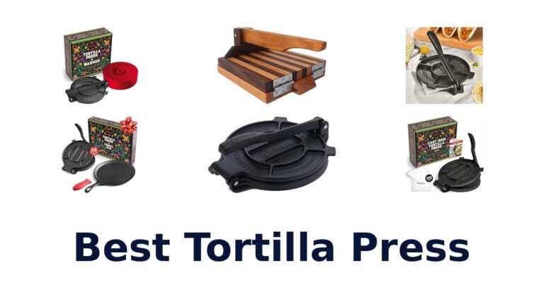 BEST Tortilla Press Options & Top Picks best tortilla press