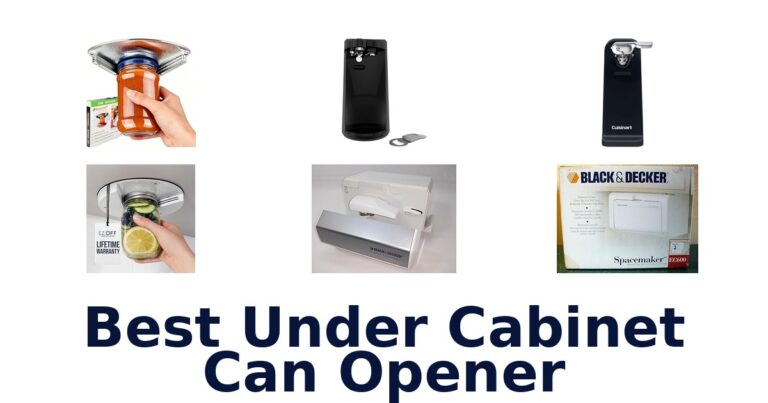 Best Under Cabinet Can Openers: Top 10 Picks best under cabinet can opener